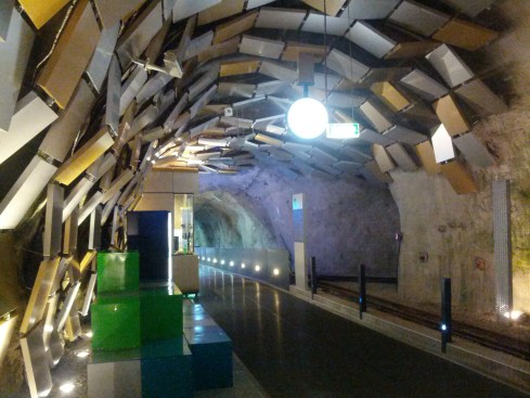 A cool peek inside the hill in center Graz, featuring a fairy tale trainride