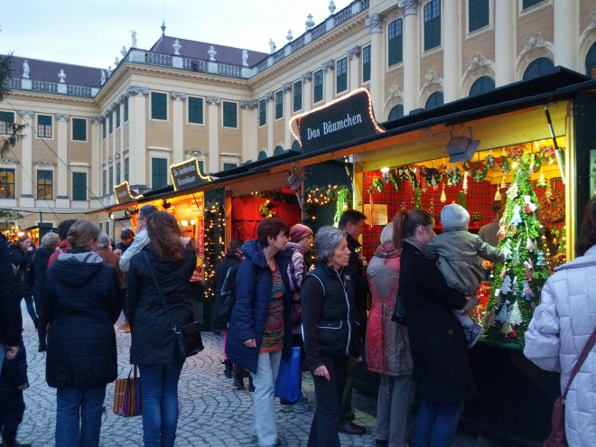 Christkindel Market Schonbrunn Palace
