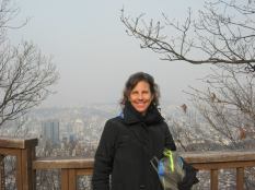 overlooking Seoul